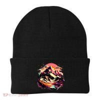 Abstract Swiss Mountains With Wild Nature Beanie thumb 0