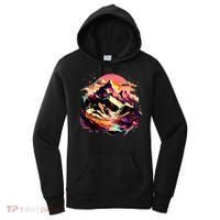 Abstract Swiss Mountains With Wild Nature Women's Hoodie thumb 0