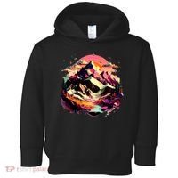 Abstract Swiss Mountains With Wild Nature Toddler Hoodie thumb 0