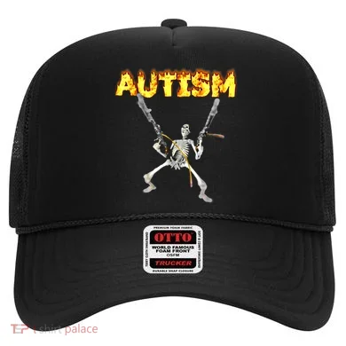 Autism Skeleton Meme Funny Gift Hat