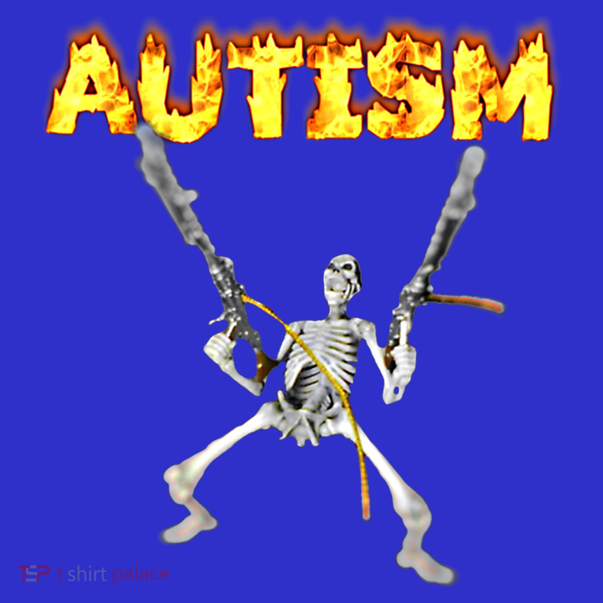 Autism Skeleton Meme Funny Gift Hoodie
