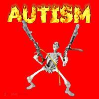Autism Skeleton Meme Funny Gift Santa Hat thumb 1