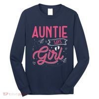 Auntie Says Matching Family Team Gender Reveal Long Sleeve Shirt thumb 0