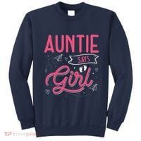 Auntie Says Matching Family Team Gender Reveal Sweatshirt thumb 0