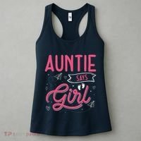 Auntie Says Matching Family Team Gender Reveal Women's Tank Top thumb 3