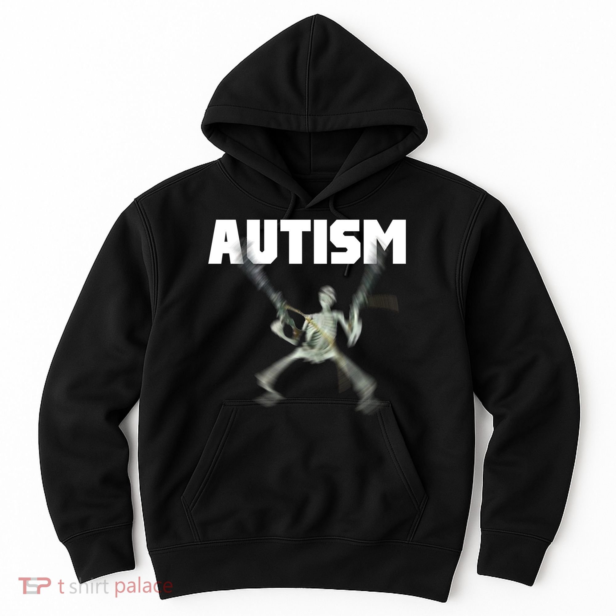 Autism Skeleton Meme Hoodie