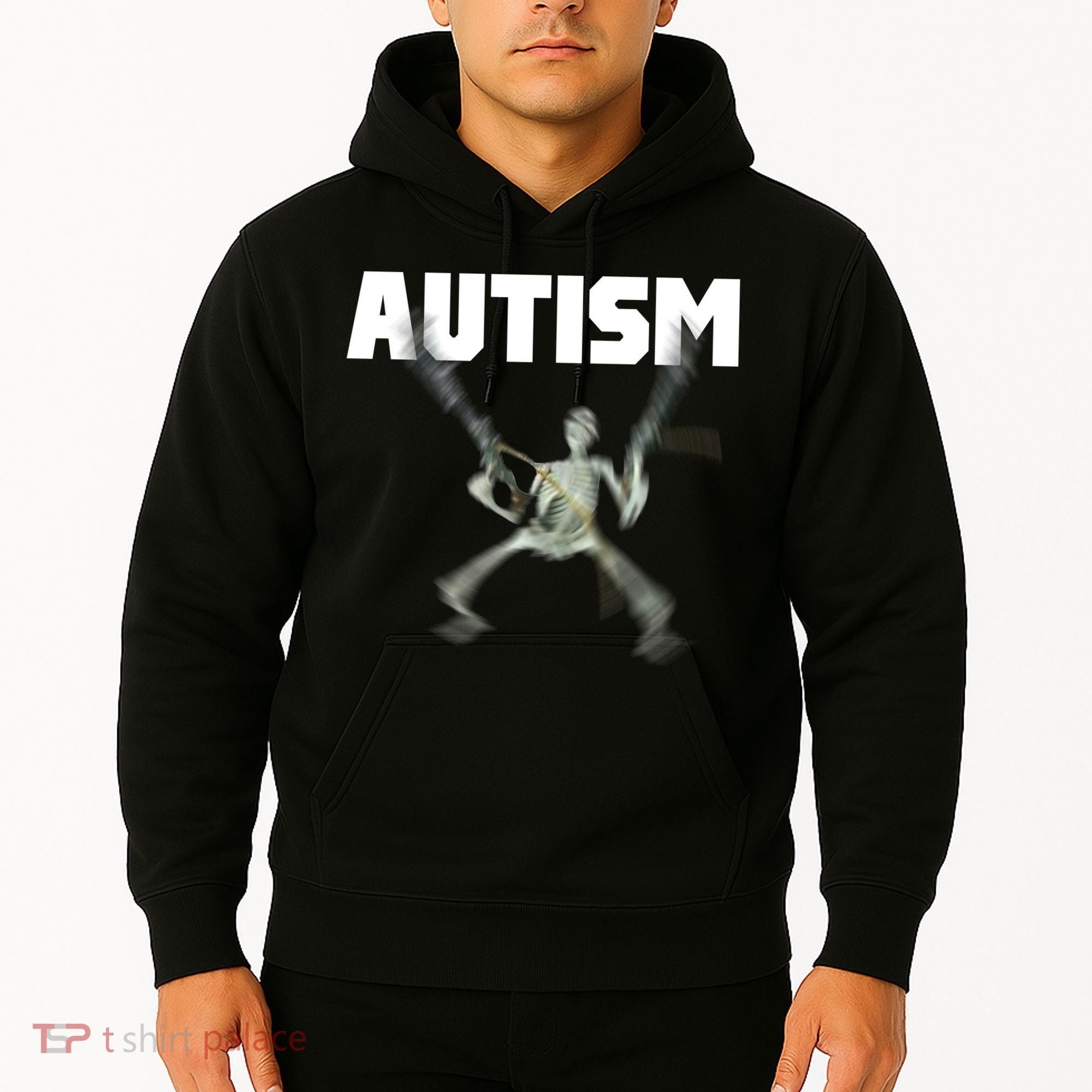 Autism Skeleton Meme Hoodie