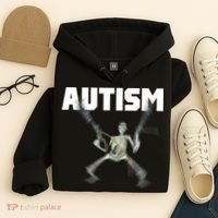 Autism Skeleton Meme Hoodie thumb 4