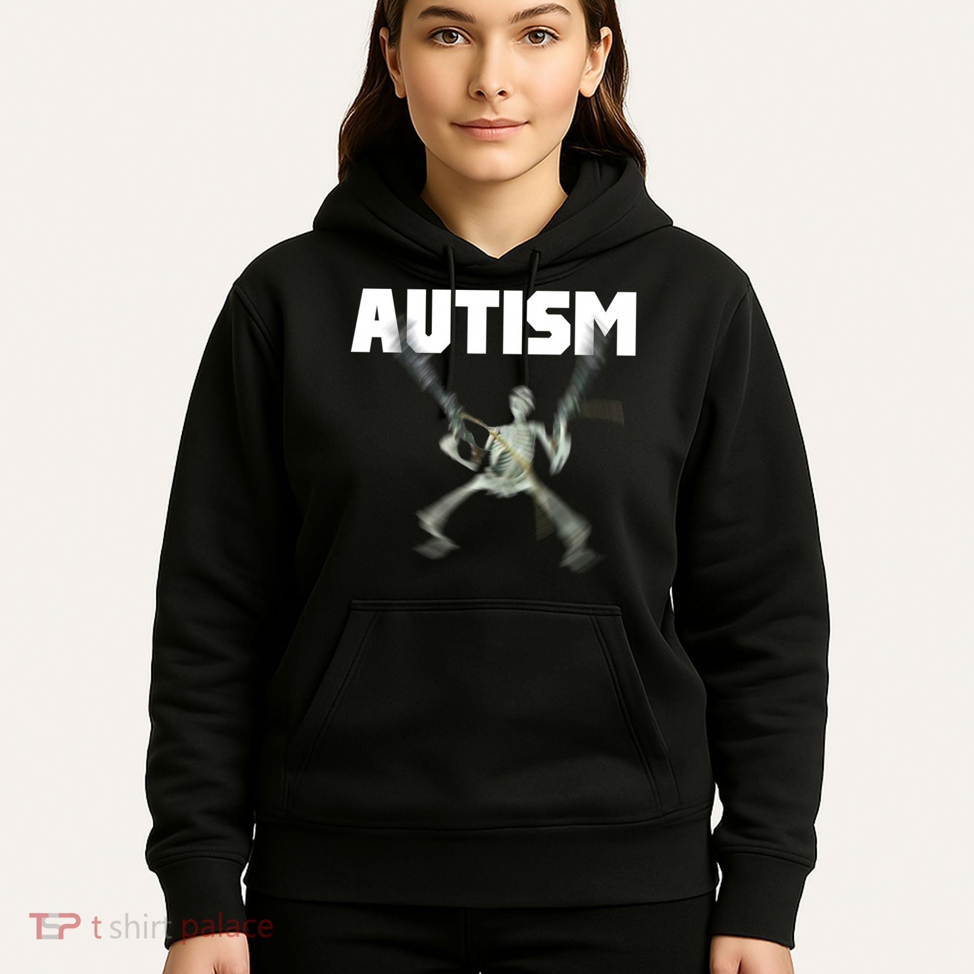 Autism Skeleton Meme Hoodie
