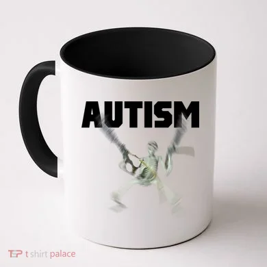 Autism Skeleton Meme Coffee Mug