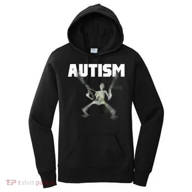 Autism Skeleton Meme Women's Hoodie