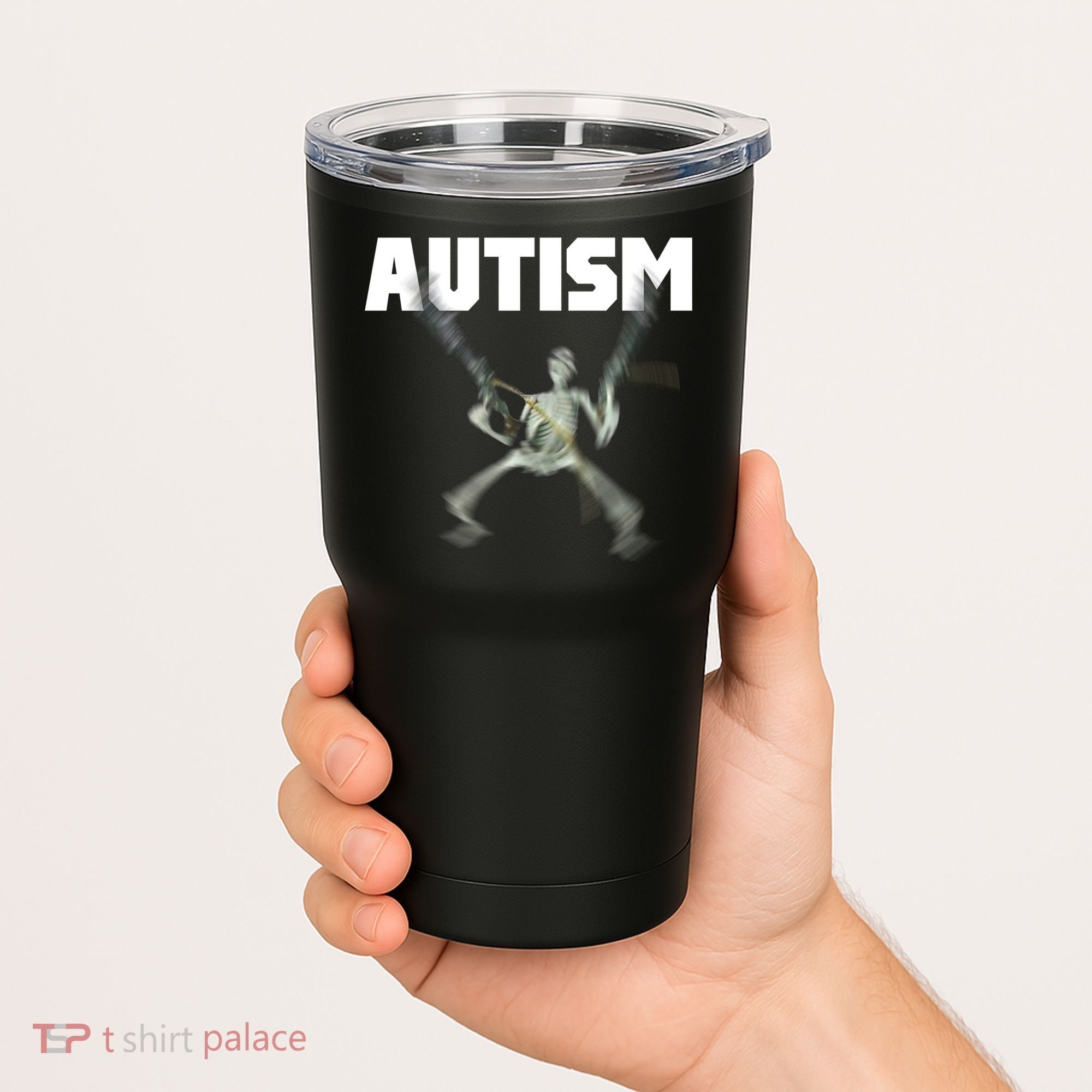 Autism Skeleton Meme Tumbler