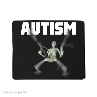 Autism Skeleton Meme Mousepad
