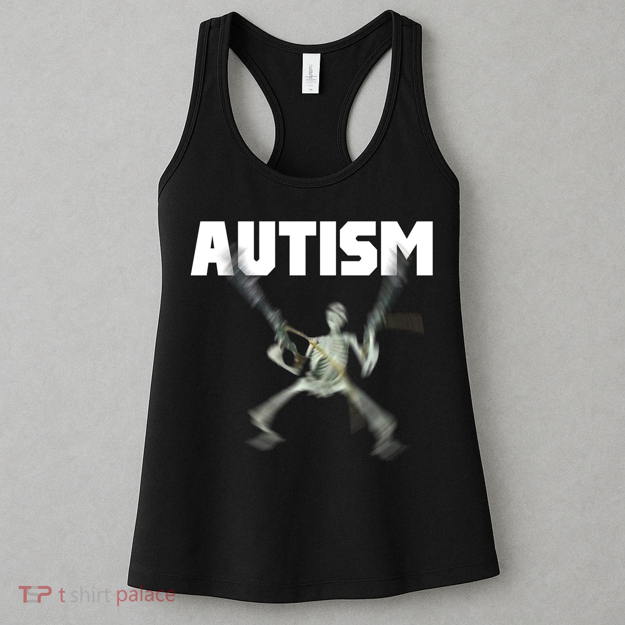 Autism Skeleton Meme Women's Tank Top