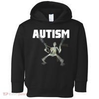 Autism Skeleton Meme Toddler Hoodie thumb 0