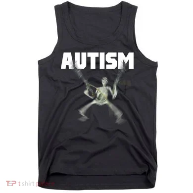 Autism Skeleton Meme Tank Top