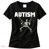 Autism Skeleton Meme Women's T-Shirt thumb 0