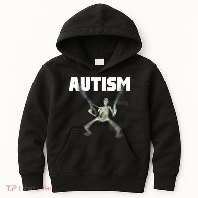 Autism Skeleton Meme Kids Hoodie