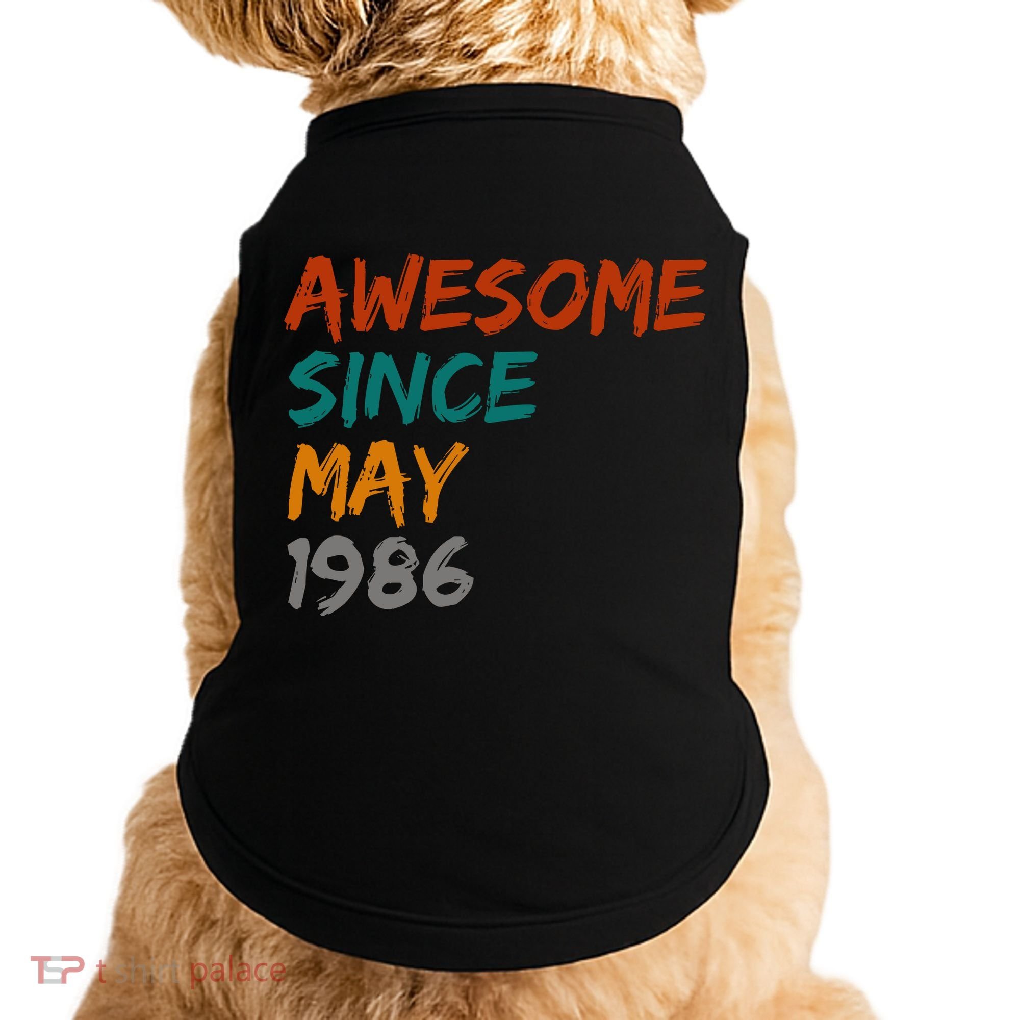 Awesome Since May 1986 Doggie Tank