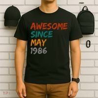 Awesome Since May 1986 T-Shirt thumb 6