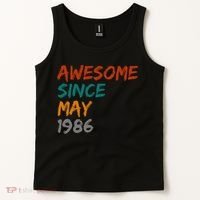 Awesome Since May 1986 Tank Top thumb 2