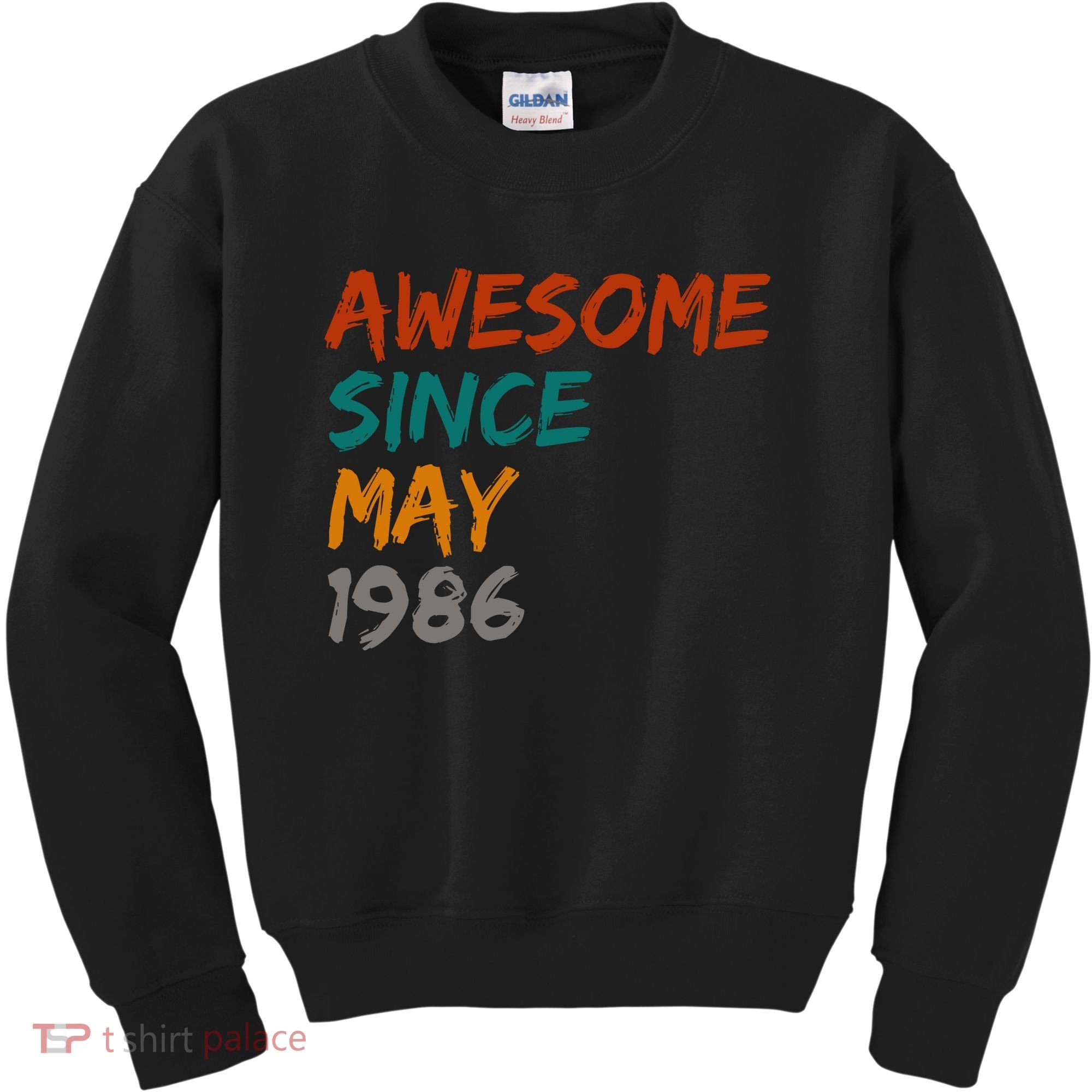 Awesome Since May 1986 Kids Sweatshirt