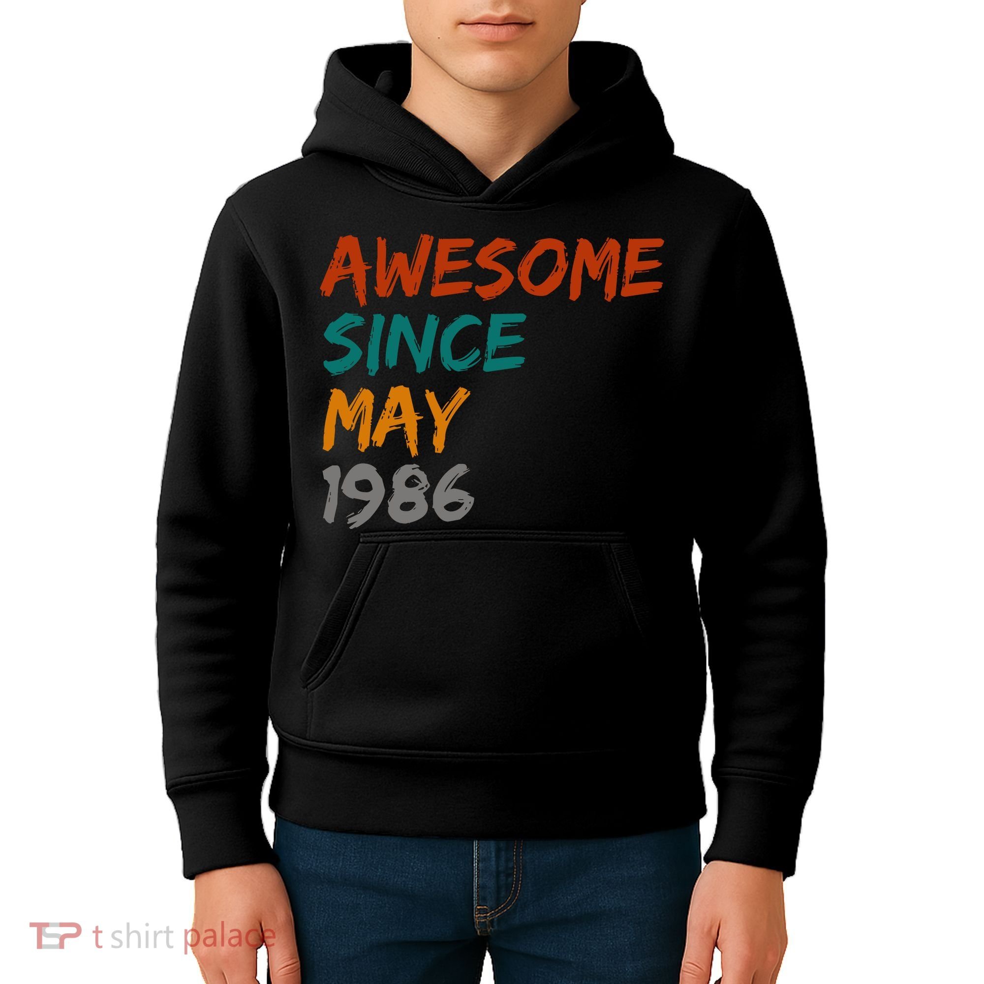 Awesome Since May 1986 Kids Hoodie