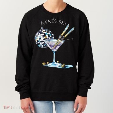 AprèS Ski Martini Winter Sport Christmas Meaningful Gift Women's Sweatshirt
