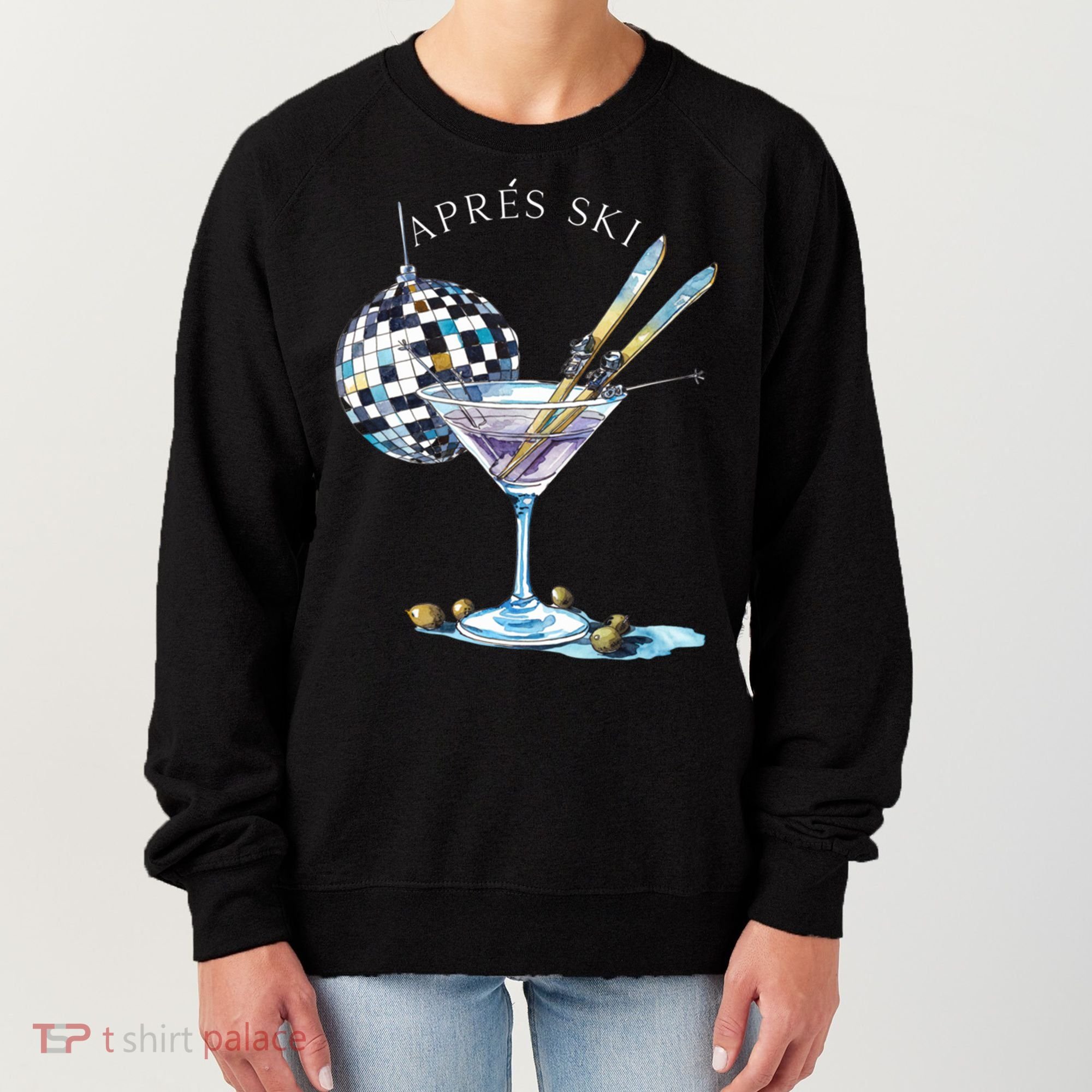 AprèS Ski Martini Winter Sport Christmas Meaningful Gift Women's Sweatshirt