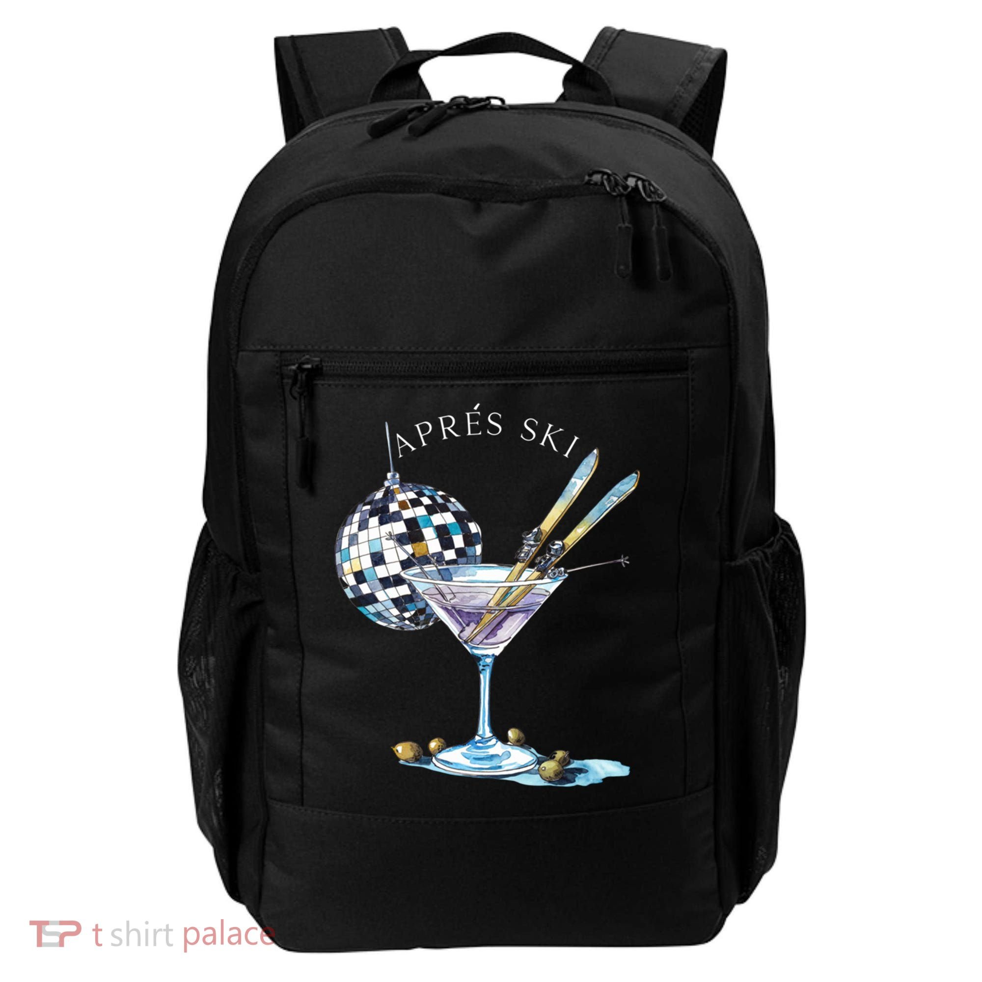 AprèS Ski Martini Winter Sport Christmas Meaningful Gift Backpack