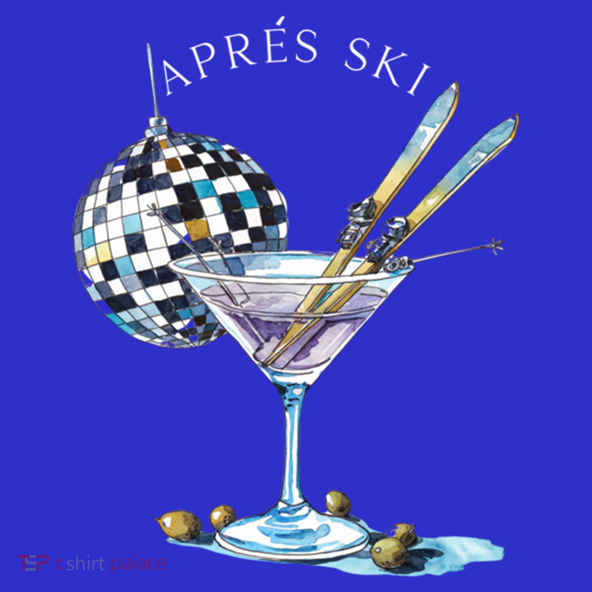 AprèS Ski Martini Winter Sport Christmas Meaningful Gift Coaster