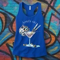 AprèS Ski Martini Winter Sport Christmas Meaningful Gift Women's Tank Top thumb 3
