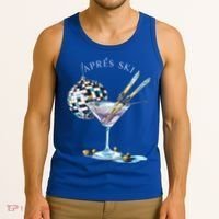 AprèS Ski Martini Winter Sport Christmas Meaningful Gift Tank Top thumb 3