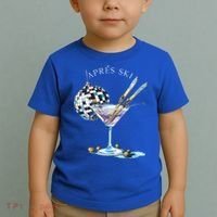 AprèS Ski Martini Winter Sport Christmas Meaningful Gift Toddler T-Shirt thumb 2