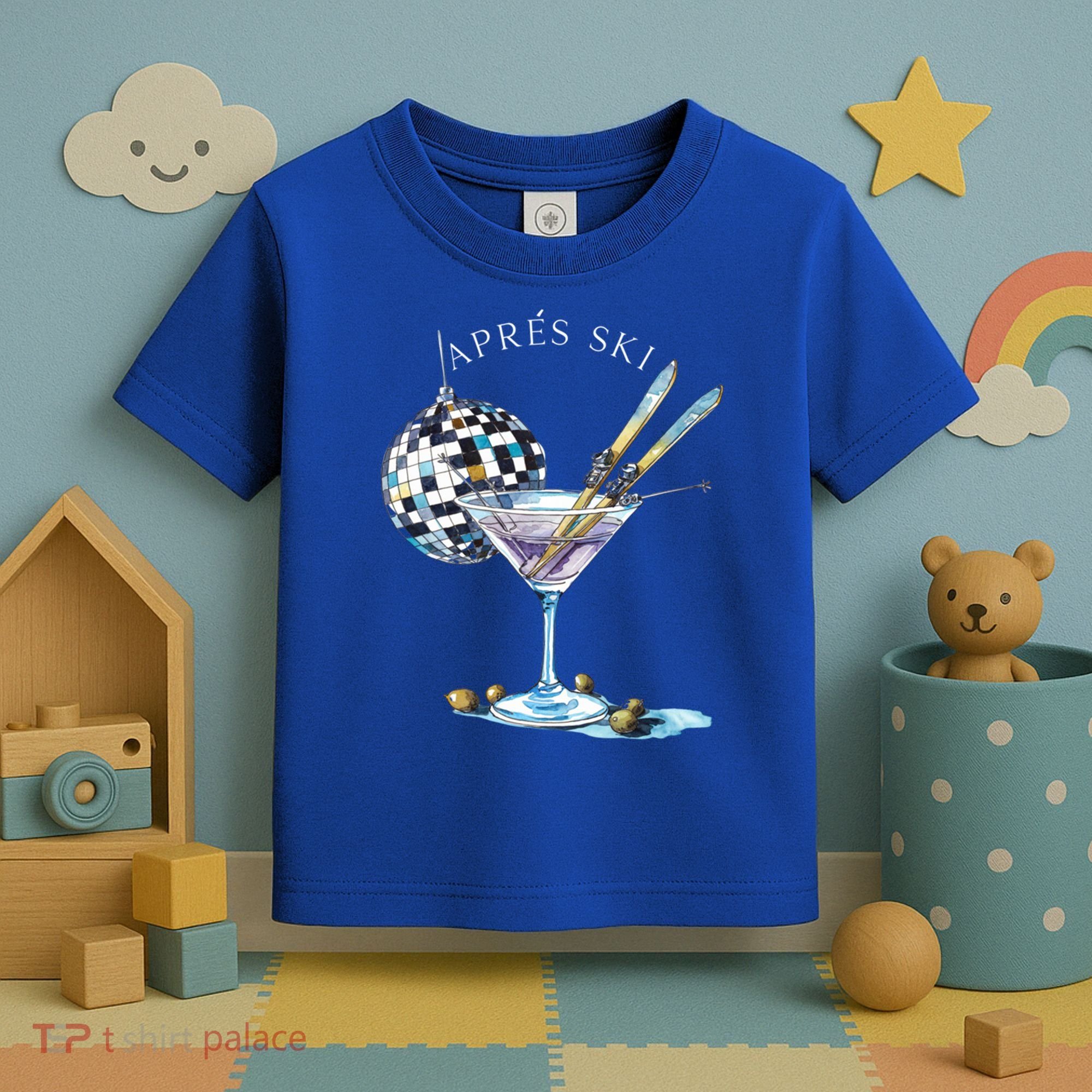 AprèS Ski Martini Winter Sport Christmas Meaningful Gift Toddler T-Shirt