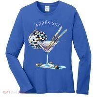 AprèS Ski Martini Winter Sport Christmas Meaningful Gift Women's Long Sleeve Shirt thumb 0