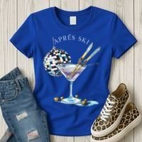 AprèS Ski Martini Winter Sport Christmas Meaningful Gift Women's T-Shirt thumb 3