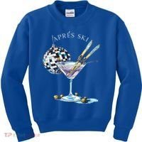 AprèS Ski Martini Winter Sport Christmas Meaningful Gift Kids Sweatshirt thumb 0