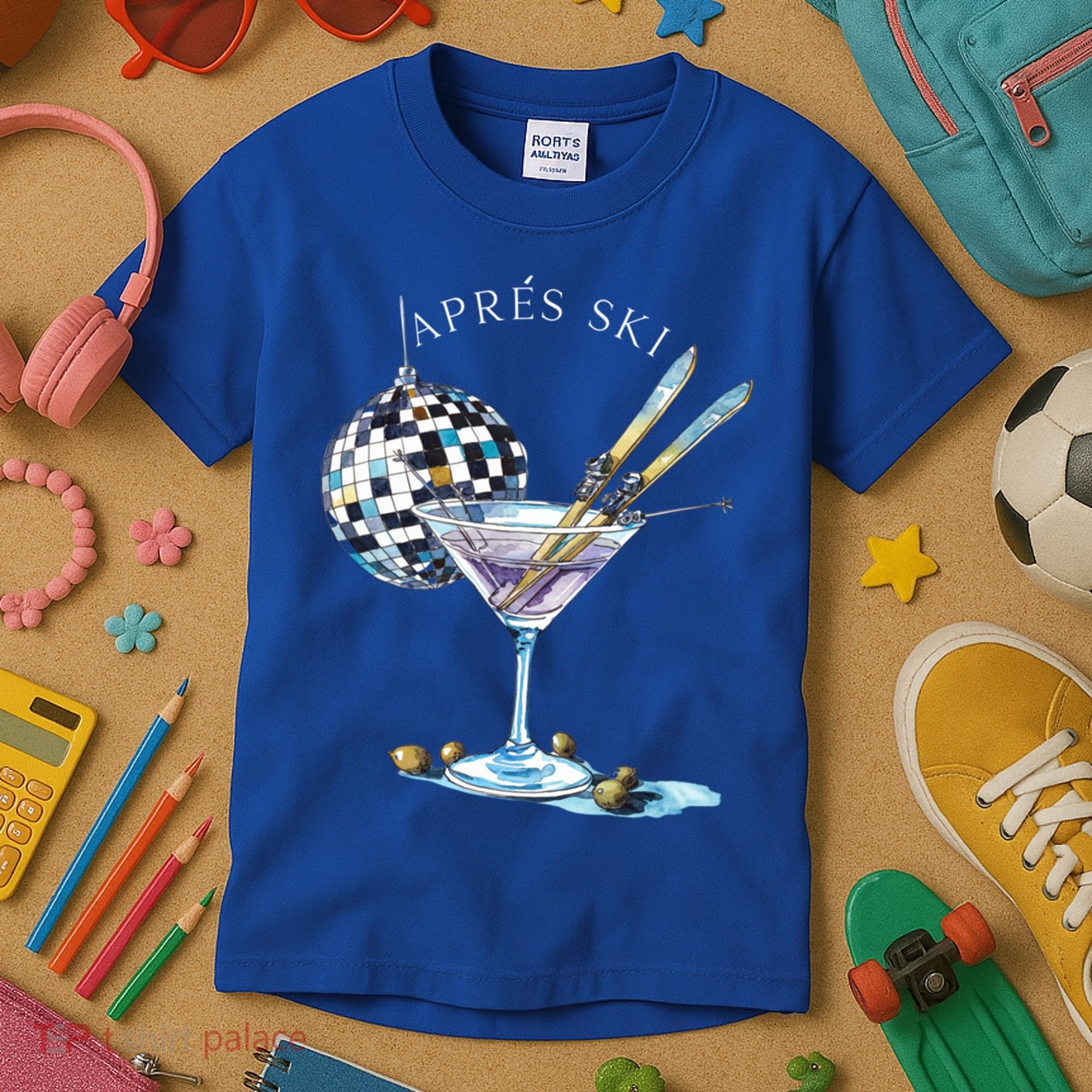 AprèS Ski Martini Winter Sport Christmas Meaningful Gift Kids T-Shirt