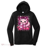 Axolotl Strawberry Milk Shake Anime Cute Kawaii Axolotl Women's Hoodie thumb 0