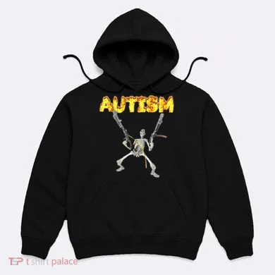 Autism Skeleton Meme Hoodie