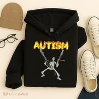 Autism Skeleton Meme Hoodie thumb 4