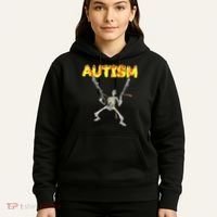 Autism Skeleton Meme Hoodie thumb 5