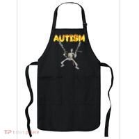Autism Skeleton Meme Apron thumb 0
