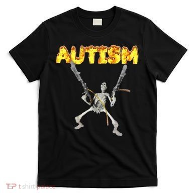 Autism Skeleton Meme T-Shirt