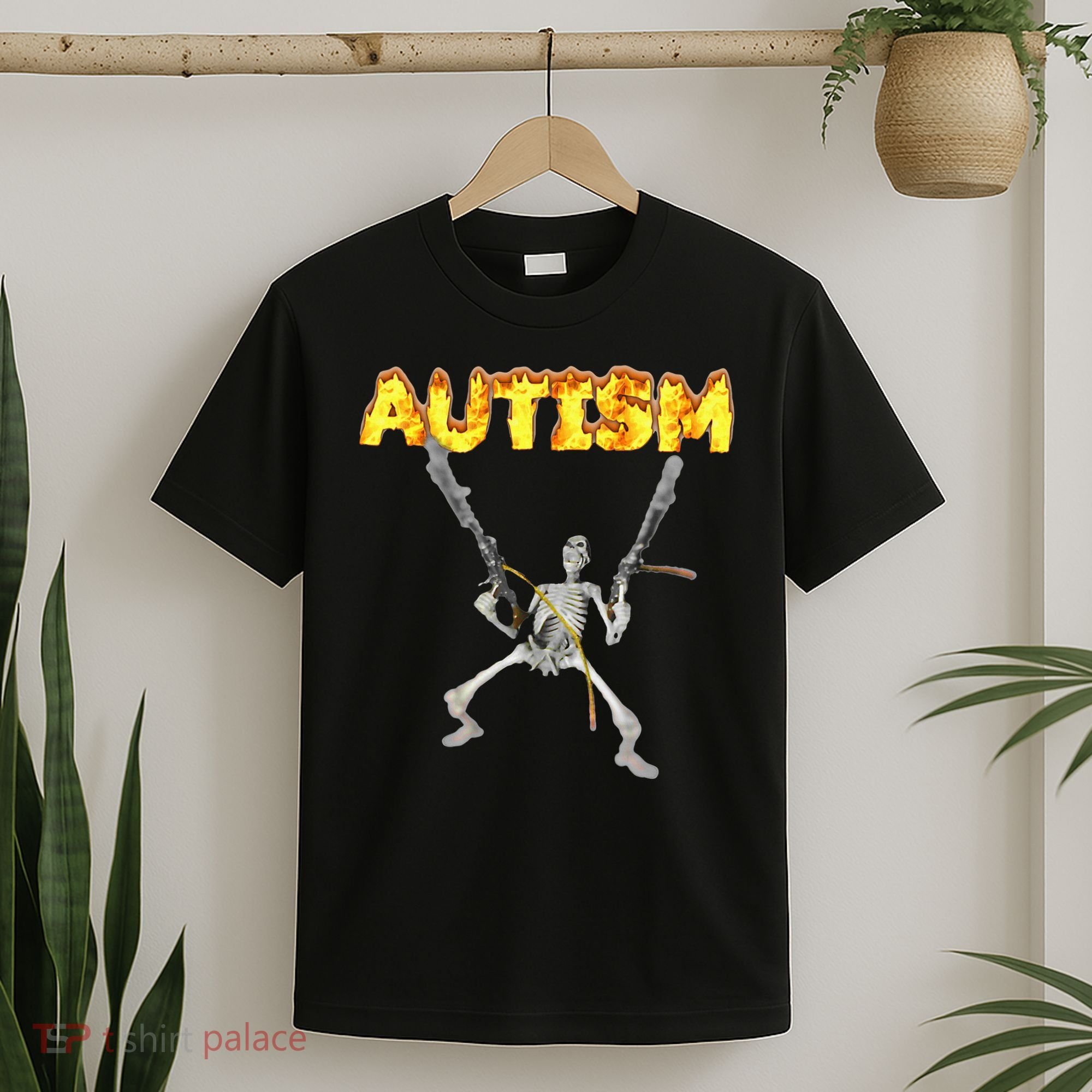 Autism Skeleton Meme T-Shirt