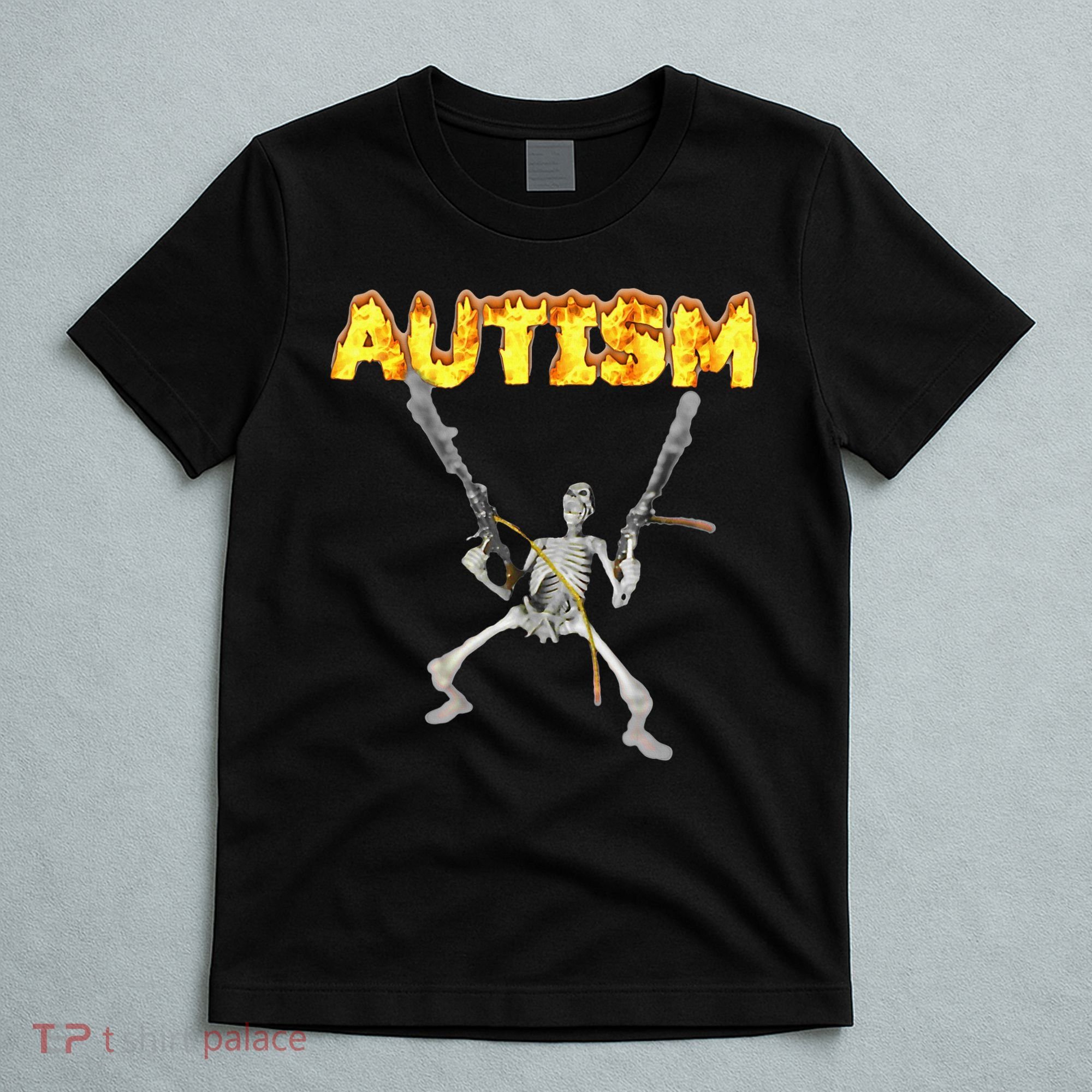 Autism Skeleton Meme T-Shirt