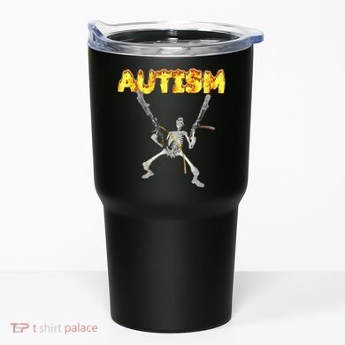 Autism Skeleton Meme Tumbler