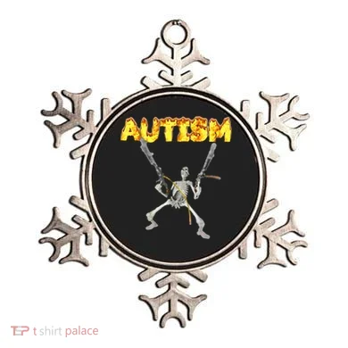 Autism Skeleton Meme Ornament
