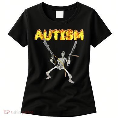 Autism Skeleton Meme Women's T-Shirt